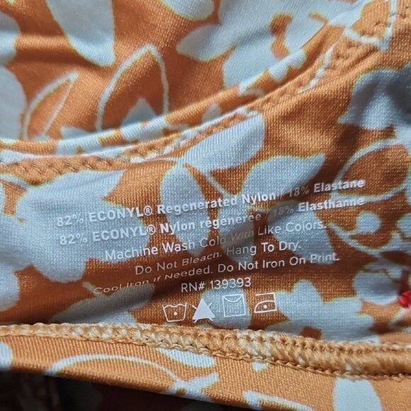 Everlane ReNew Floral Bikini Swimsuit Set New XS Beach Retro Boho Vacation - Picture 8 of 9